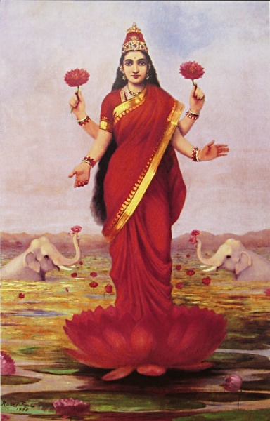 Файл:Raja Ravi Varma, Goddess Lakshmi, 1896.jpg